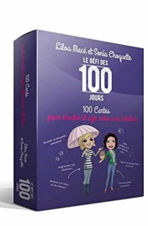 100 cartes défis Intuition par Lilou Macé et Sonia Choquette