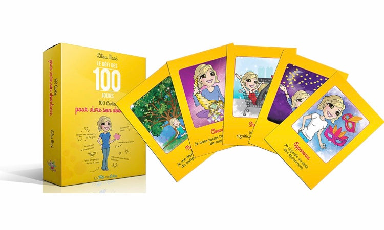 100 cartes pour vivre son abondance de Lilou Macé.